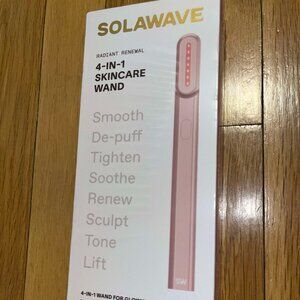 SolaWave Brand 4-in-1 Redlight therapy Skincare Wand *Brand NEW*